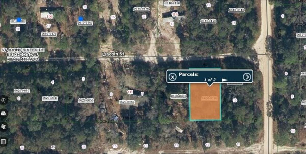 Picture of Residential Land For Rent in Satsuma, Florida, United States