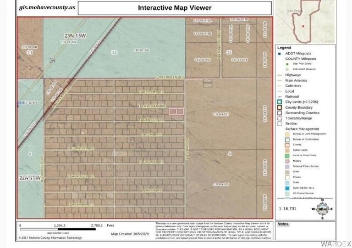 Picture of Residential Land For Sale in Kingman, Arizona, United States