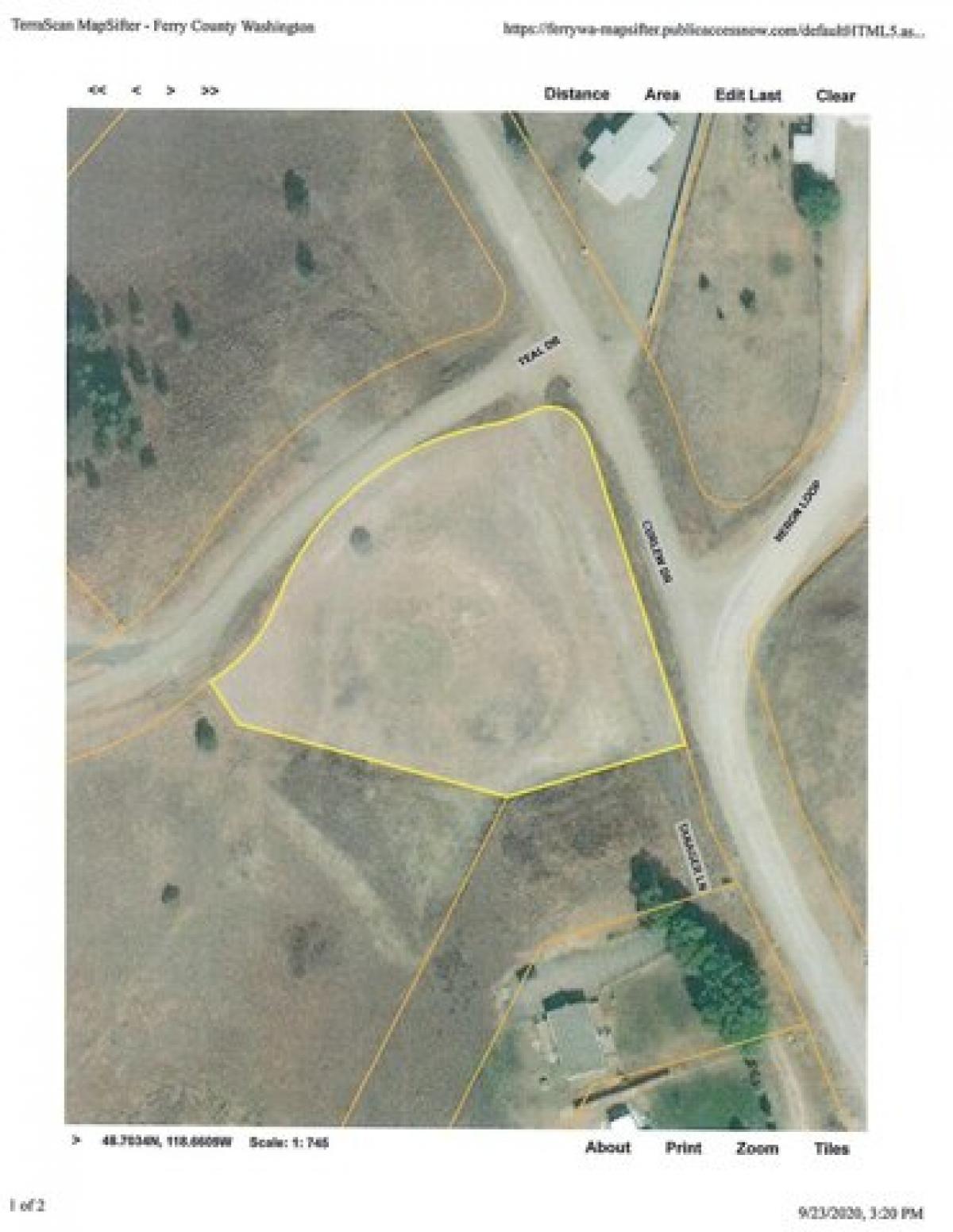 Picture of Residential Land For Sale in Republic, Washington, United States