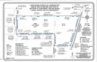 Residential Land For Sale in Perkinston, Mississippi