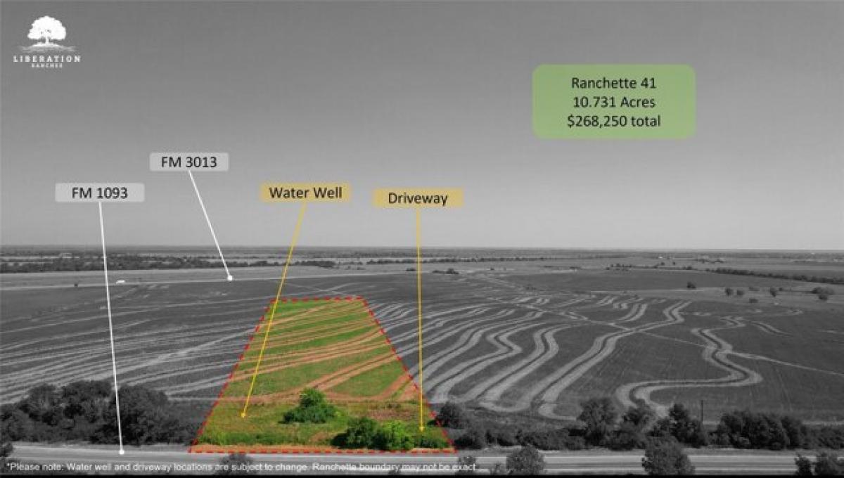 Picture of Residential Land For Sale in Eagle Lake, Texas, United States