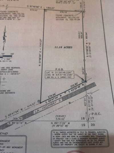 Residential Land For Sale in Many, Louisiana