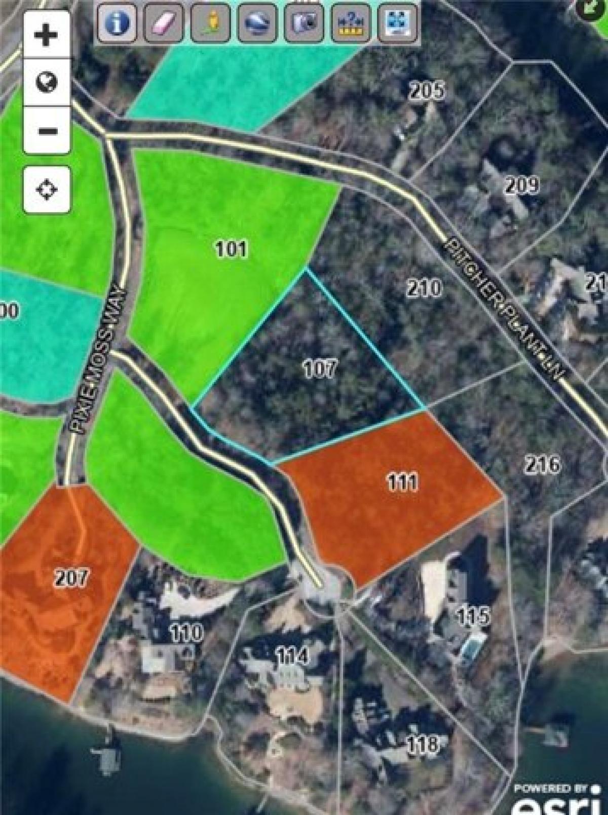 Picture of Residential Land For Sale in Sunset, South Carolina, United States