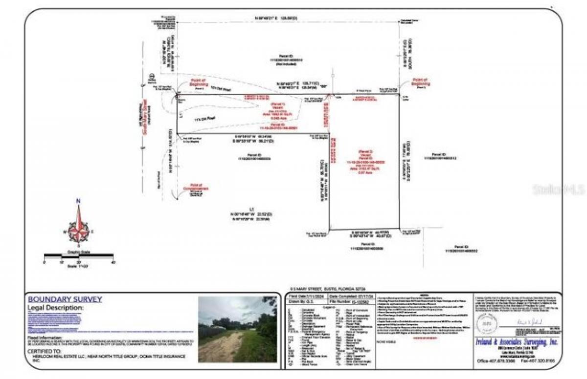 Picture of Residential Land For Sale in Eustis, Florida, United States