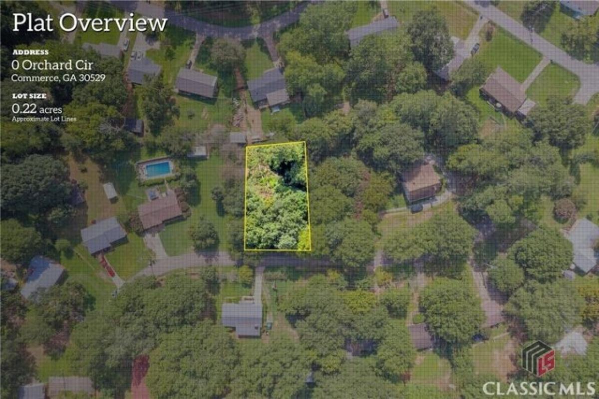 Picture of Residential Land For Sale in Commerce, Georgia, United States