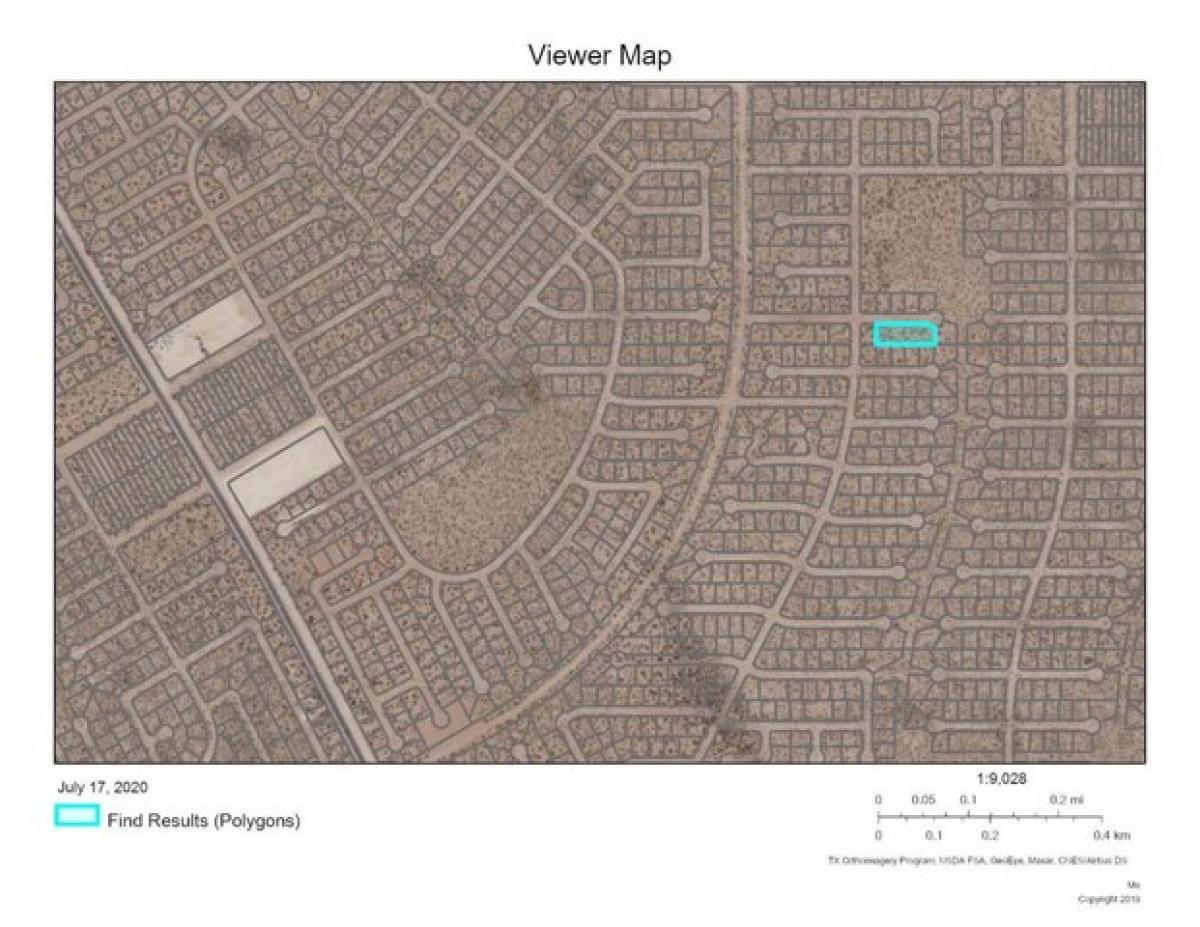 Picture of Residential Land For Sale in Horizon City, Texas, United States