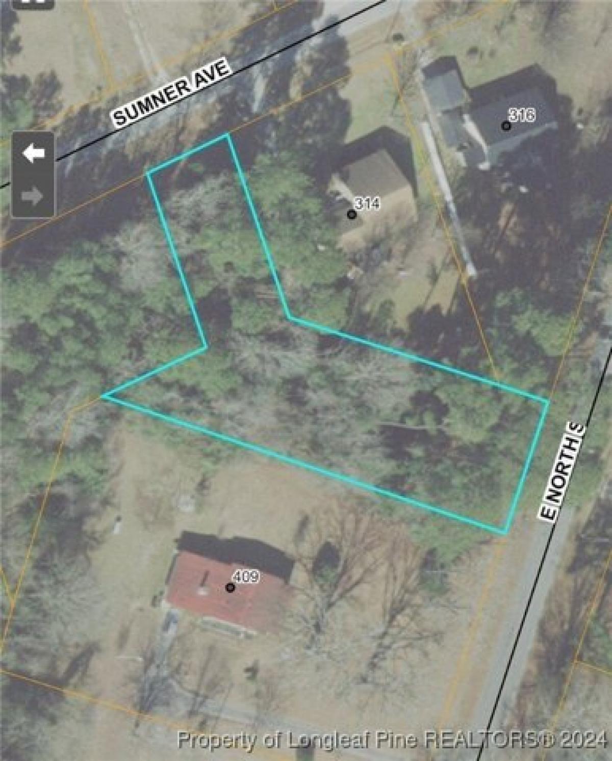 Picture of Residential Land For Sale in Roseboro, North Carolina, United States