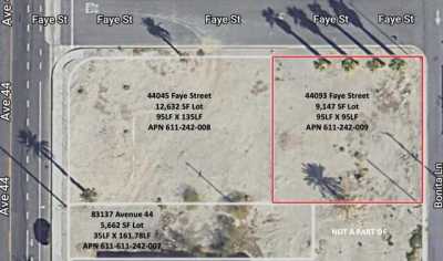 Residential Land For Sale in Indio, California