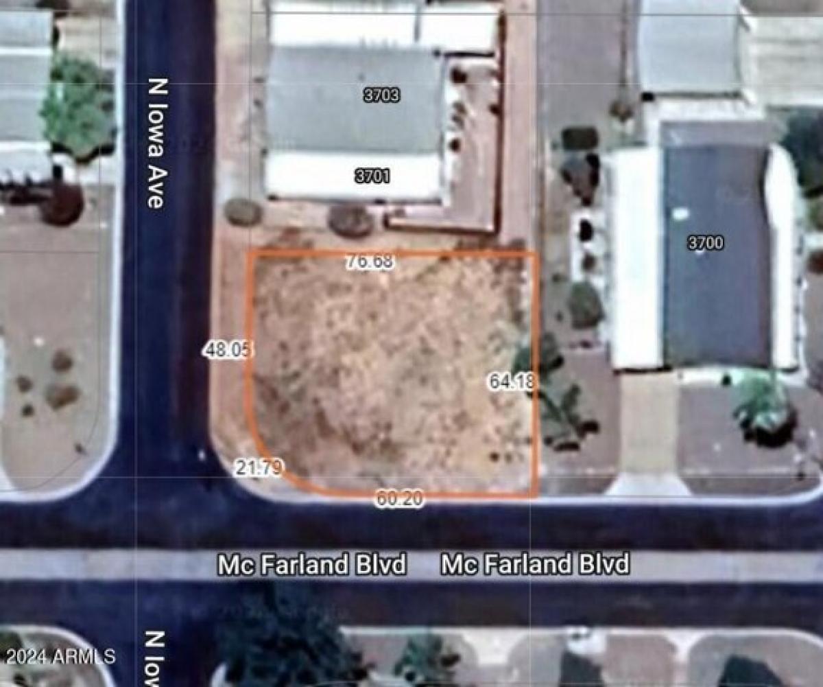 Picture of Residential Land For Sale in Florence, Arizona, United States