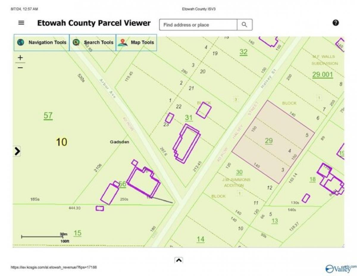 Picture of Residential Land For Sale in Gadsden, Alabama, United States