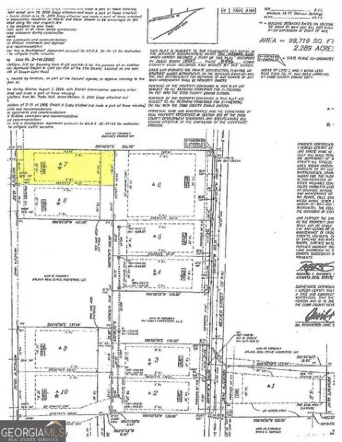 Picture of Residential Land For Sale in Smyrna, Georgia, United States