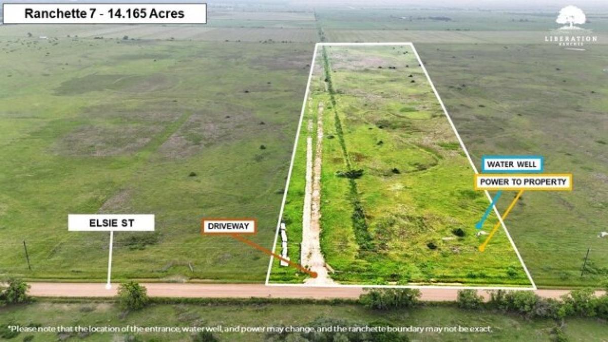 Picture of Residential Land For Sale in Garwood, Texas, United States