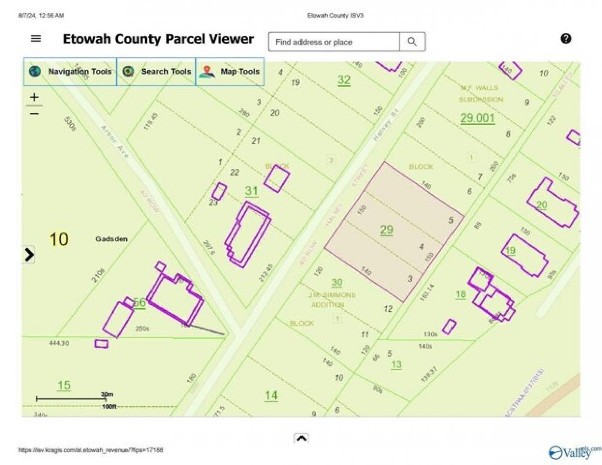 Picture of Residential Land For Sale in Gadsden, Alabama, United States