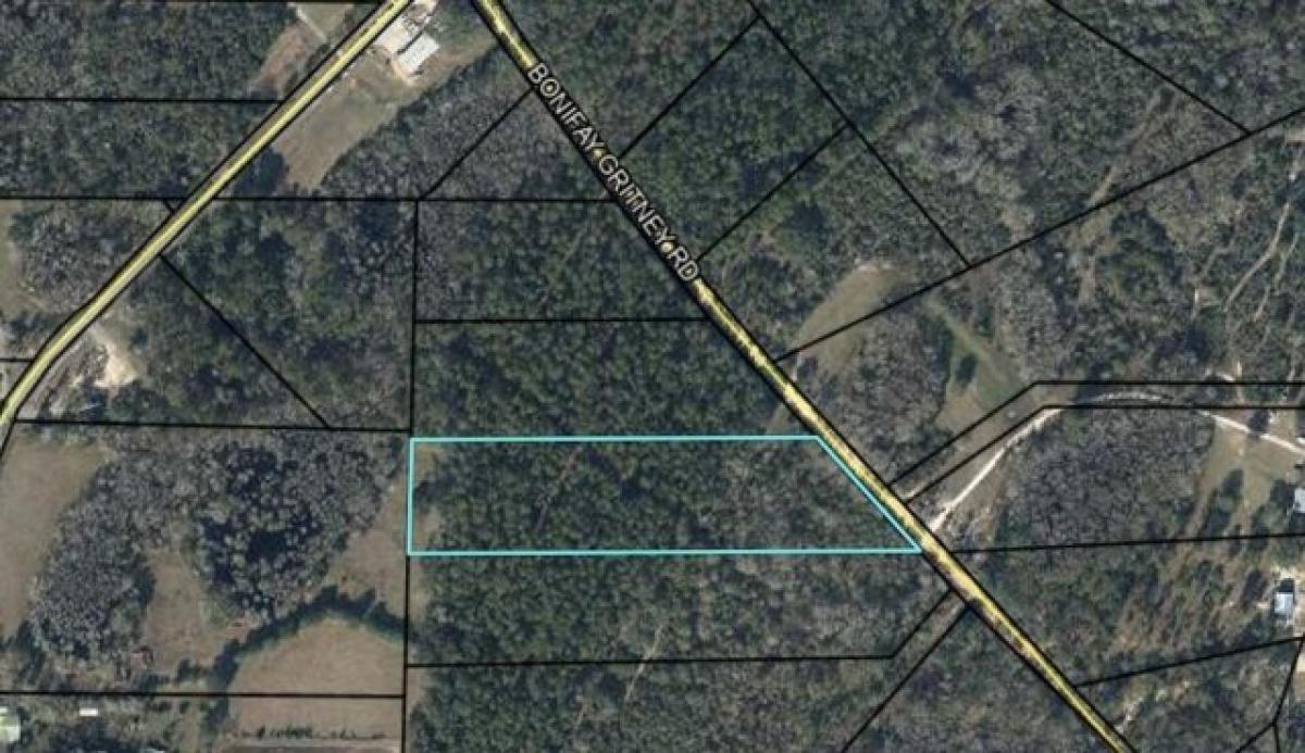 Picture of Residential Land For Sale in Bonifay, Florida, United States