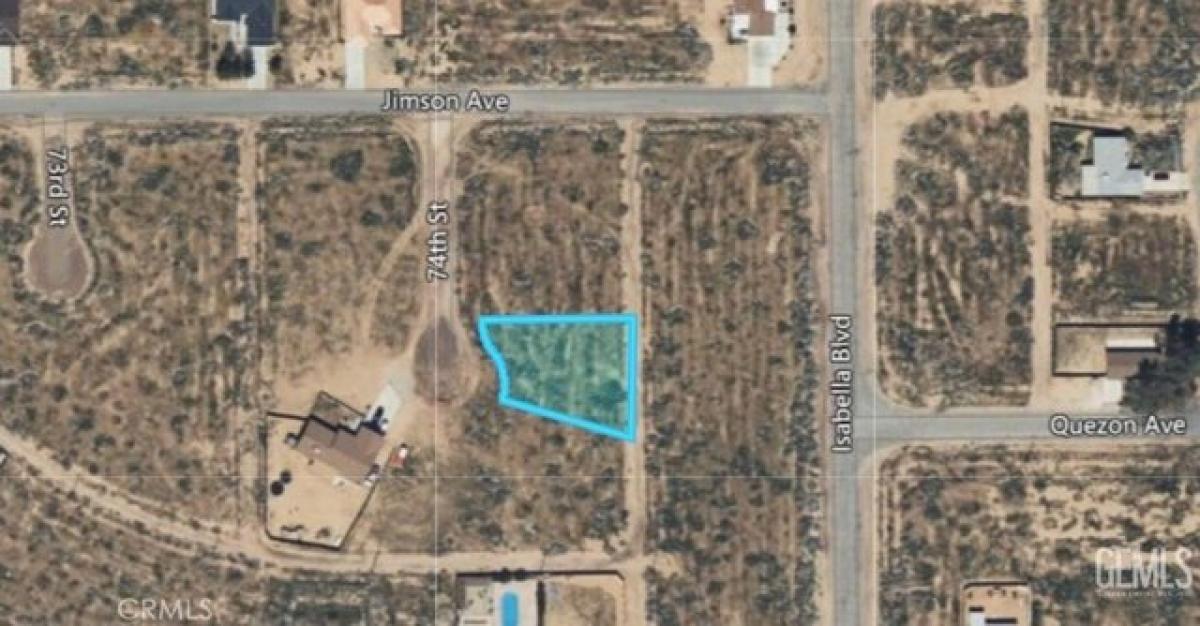 Picture of Residential Land For Sale in California City, California, United States