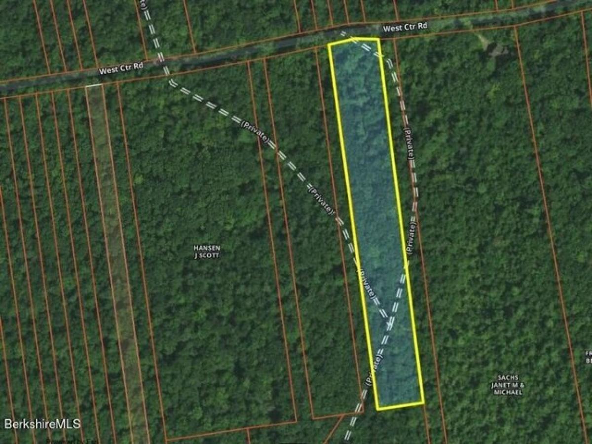 Picture of Residential Land For Sale in Otis, Massachusetts, United States