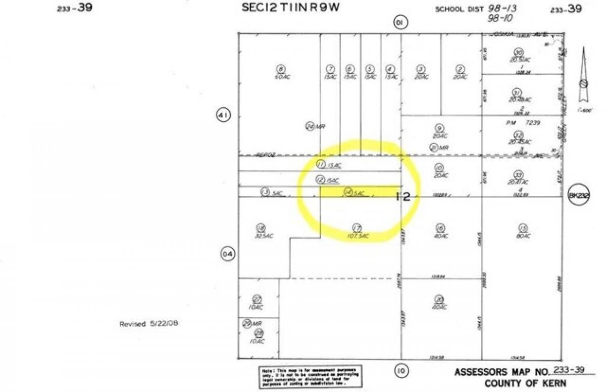 Picture of Residential Land For Sale in Boron, California, United States