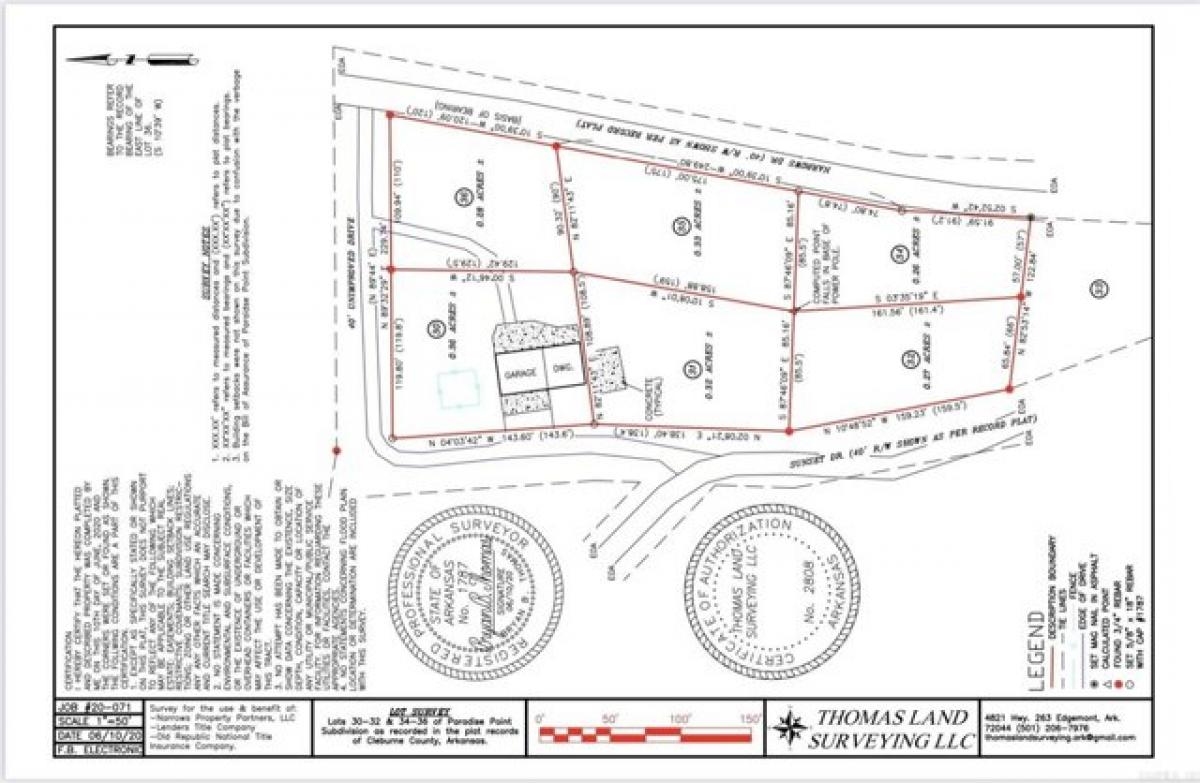 Picture of Residential Land For Sale in Greers Ferry, Arkansas, United States