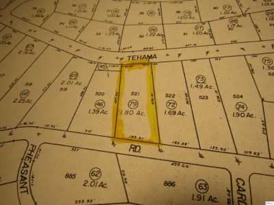 Residential Land For Sale in Corning, California