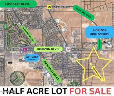 Residential Land For Sale in Horizon City, Texas