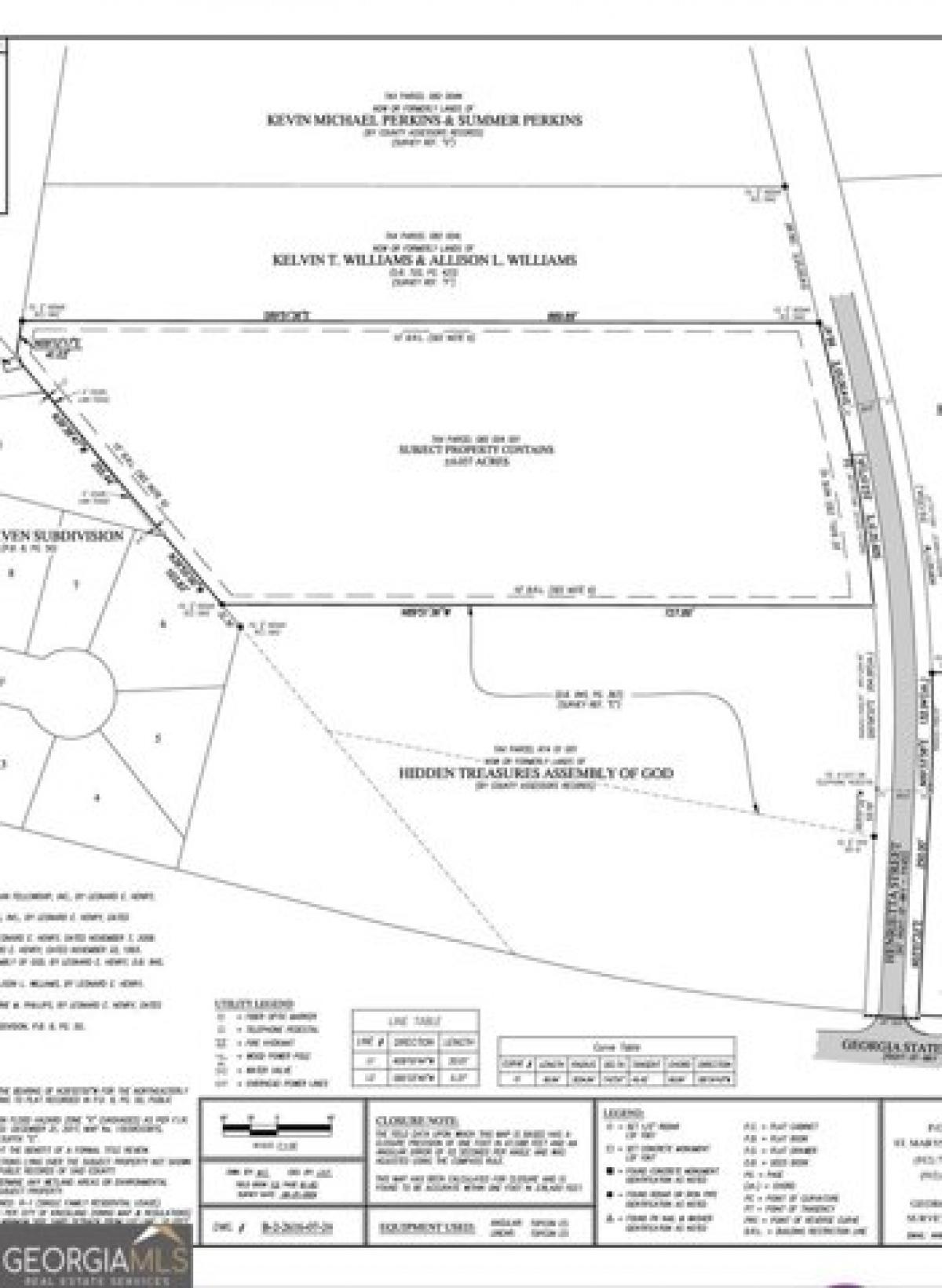 Picture of Residential Land For Sale in Kingsland, Georgia, United States