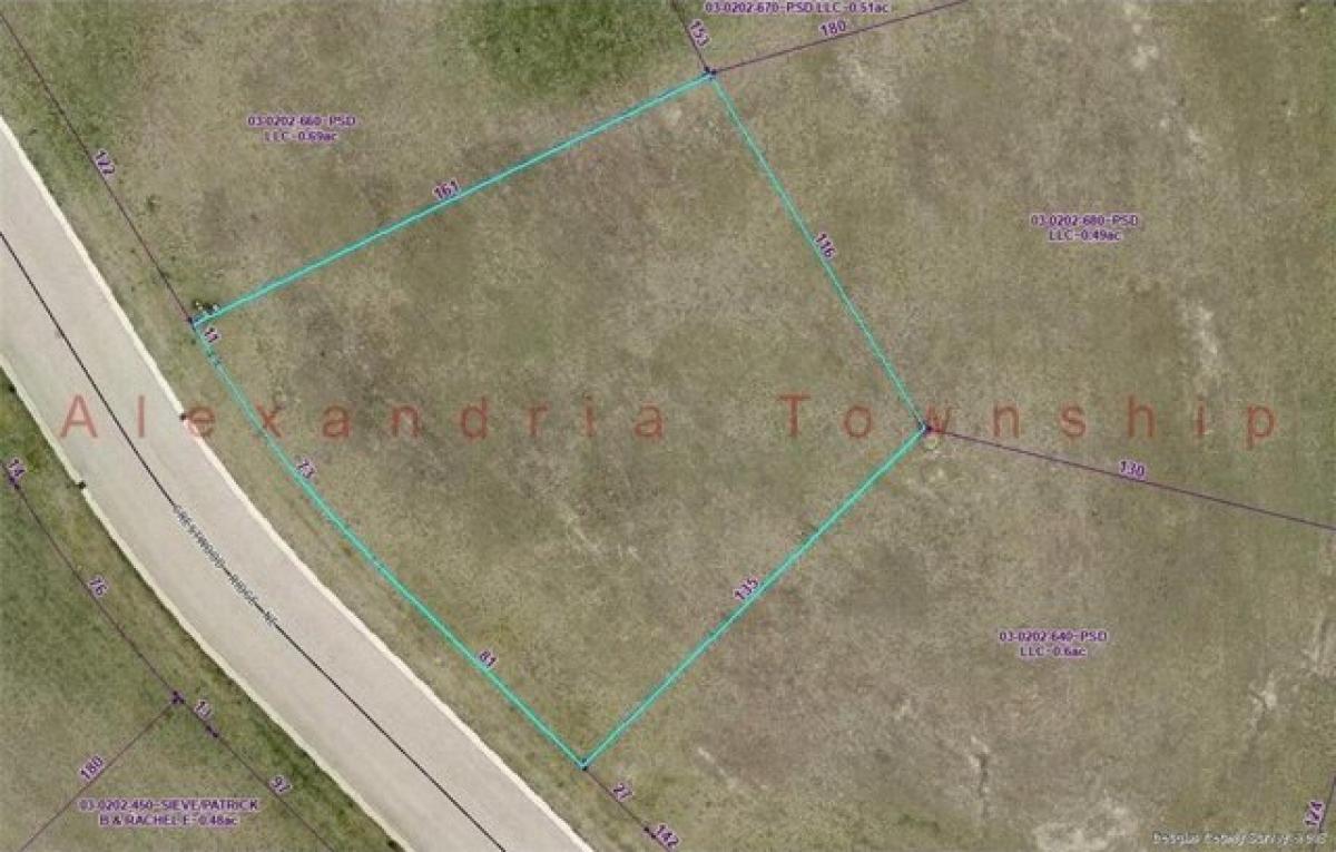 Picture of Residential Land For Sale in Alexandria, Minnesota, United States