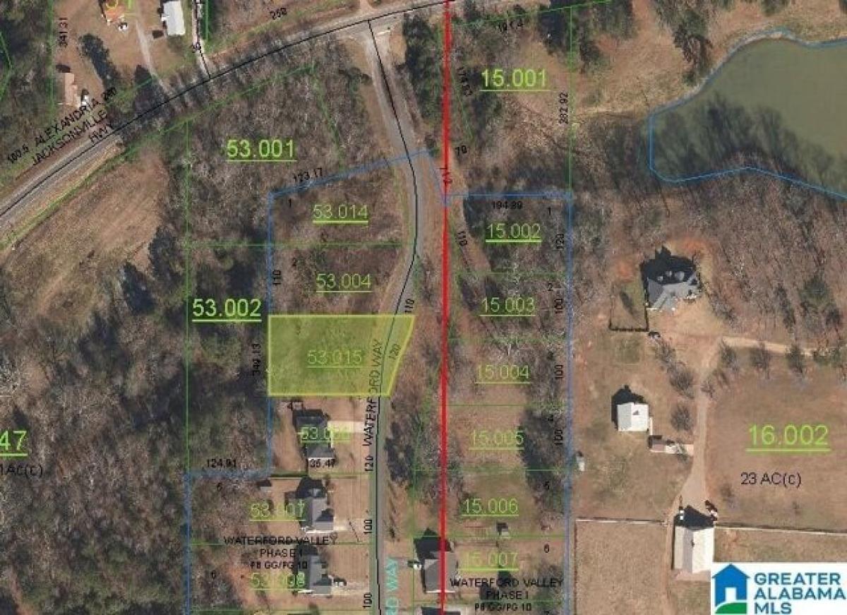 Picture of Residential Land For Sale in Jacksonville, Alabama, United States