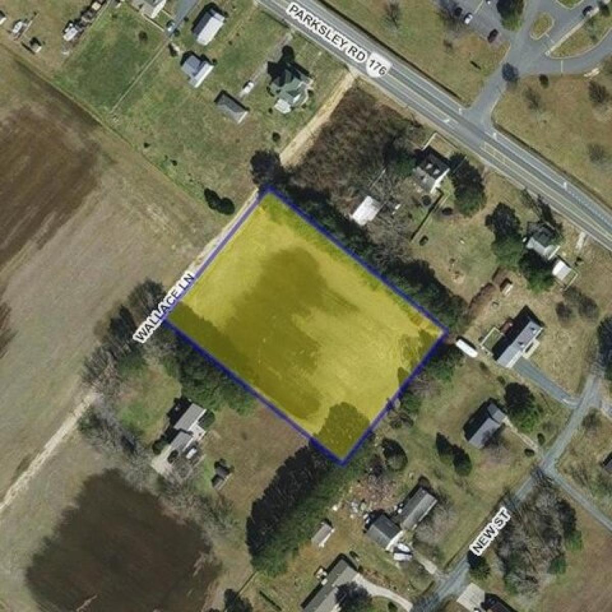 Picture of Residential Land For Sale in Parksley, Virginia, United States