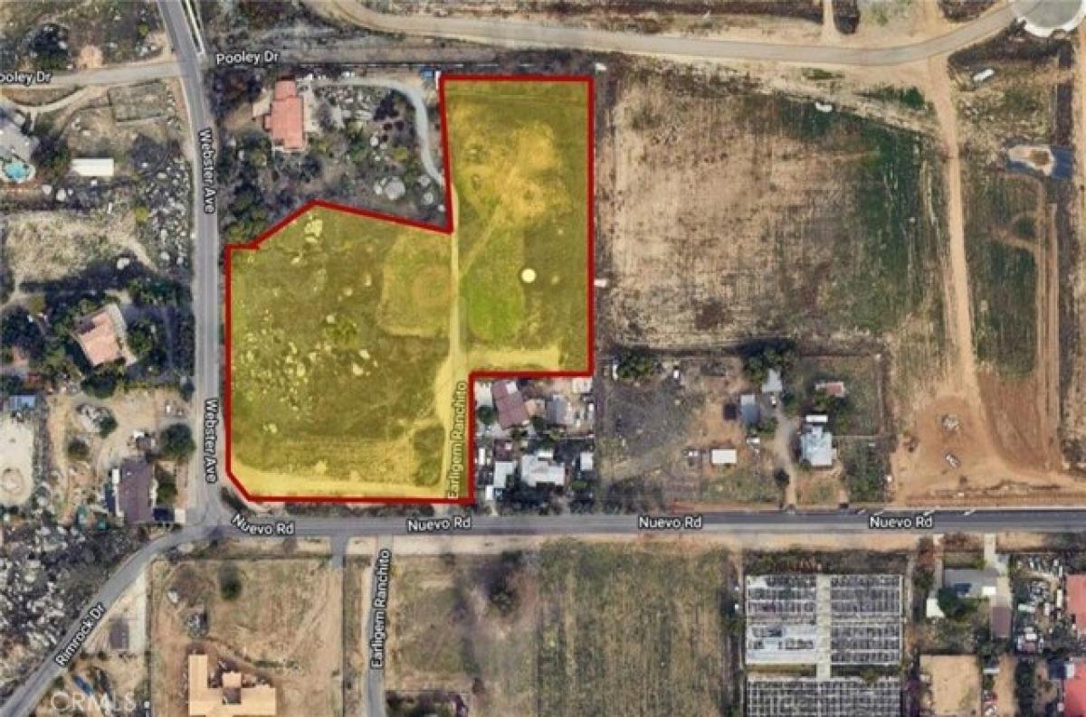 Picture of Residential Land For Sale in Perris, California, United States