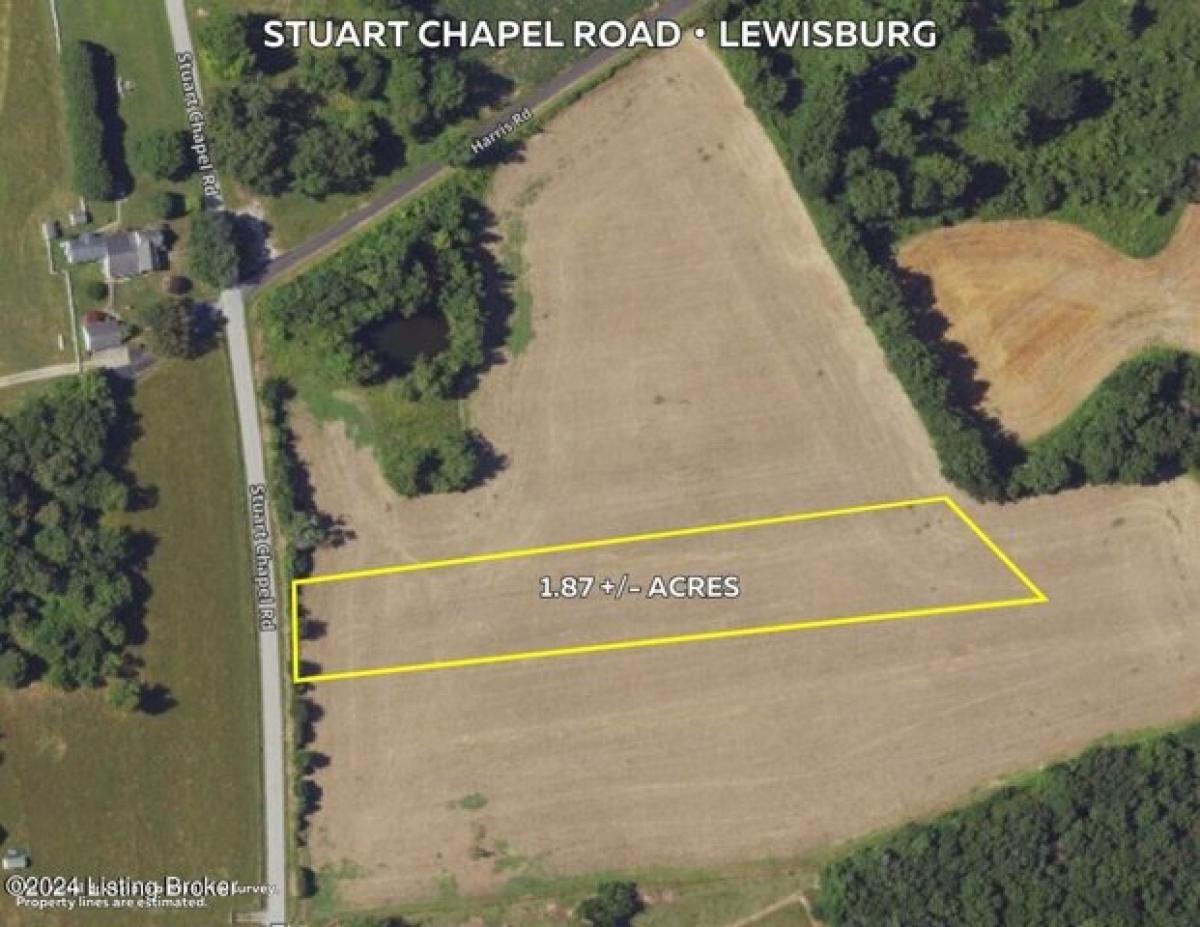 Picture of Residential Land For Sale in Lewisburg, Kentucky, United States