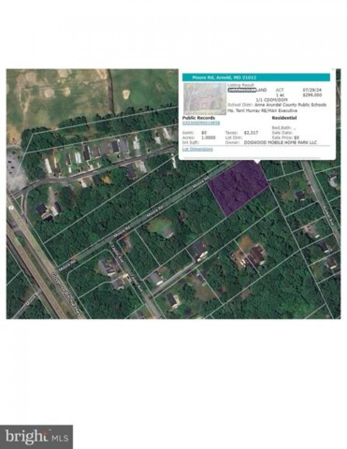 Picture of Residential Land For Sale in Arnold, Maryland, United States