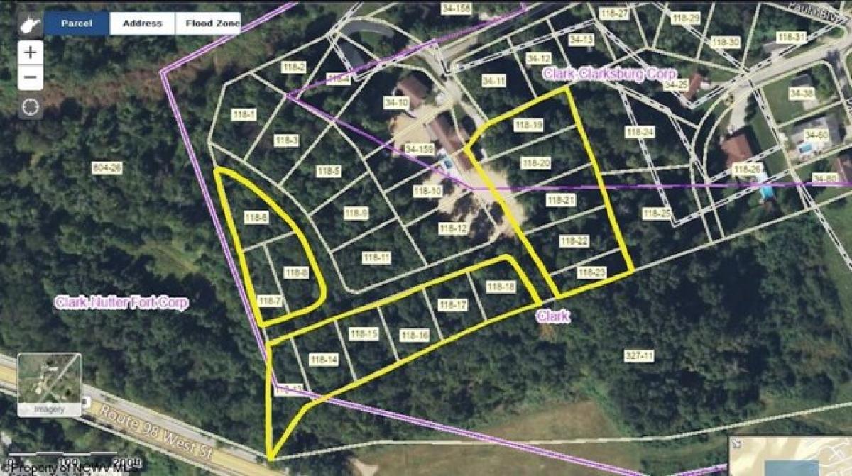 Picture of Residential Land For Sale in Clarksburg, West Virginia, United States