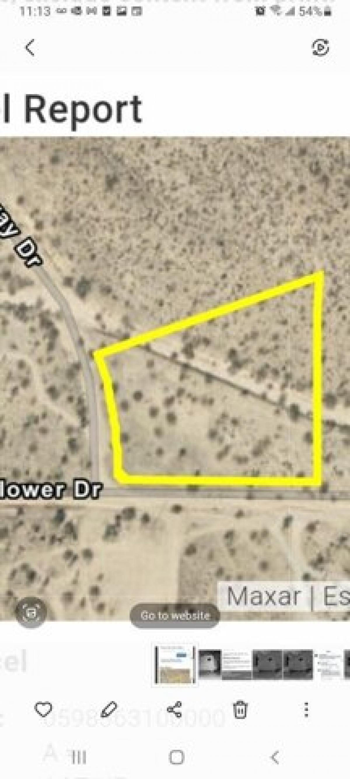 Picture of Residential Land For Sale in Yucca Valley, California, United States