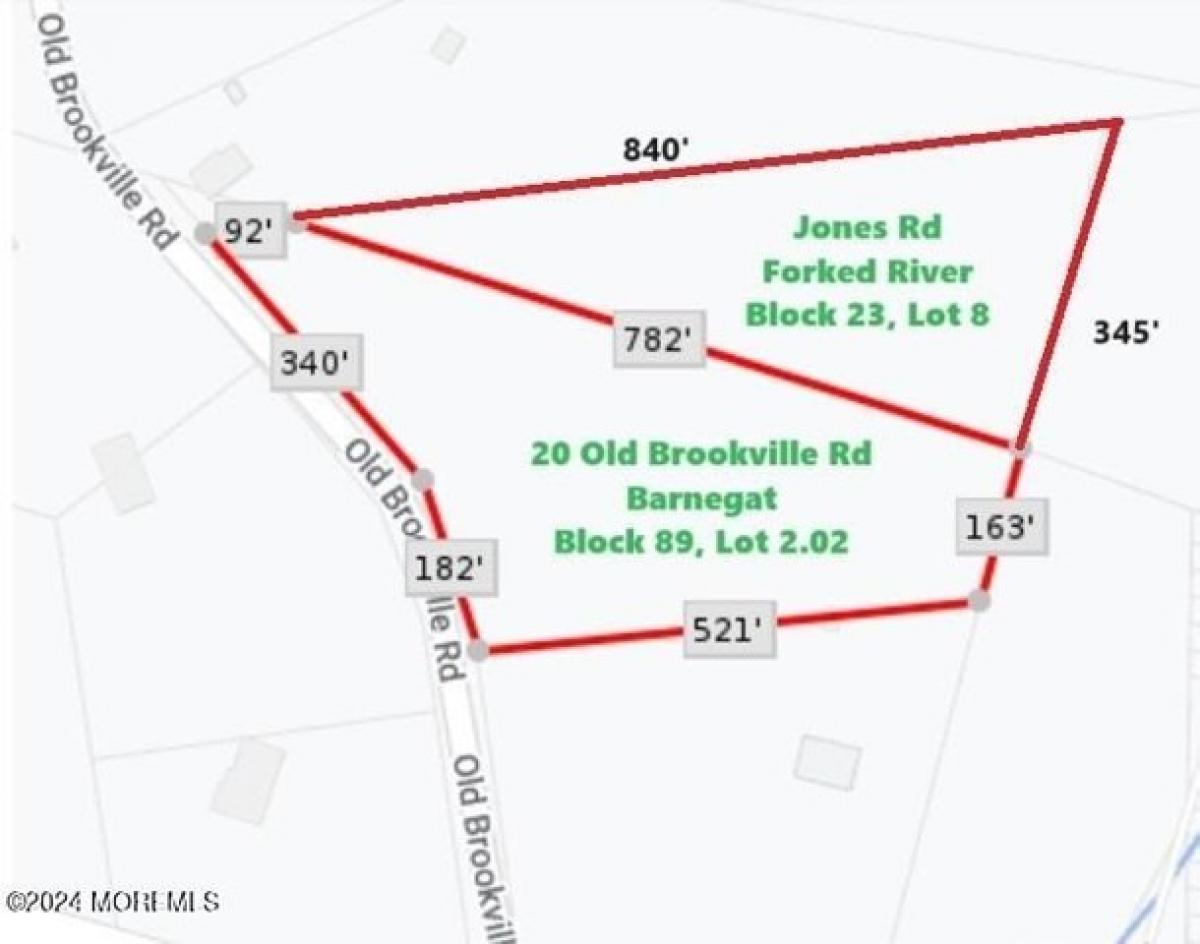 Picture of Residential Land For Sale in Barnegat, New Jersey, United States