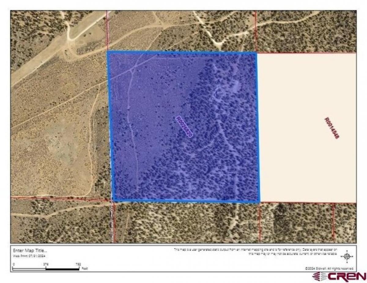 Picture of Residential Land For Sale in Redvale, Colorado, United States