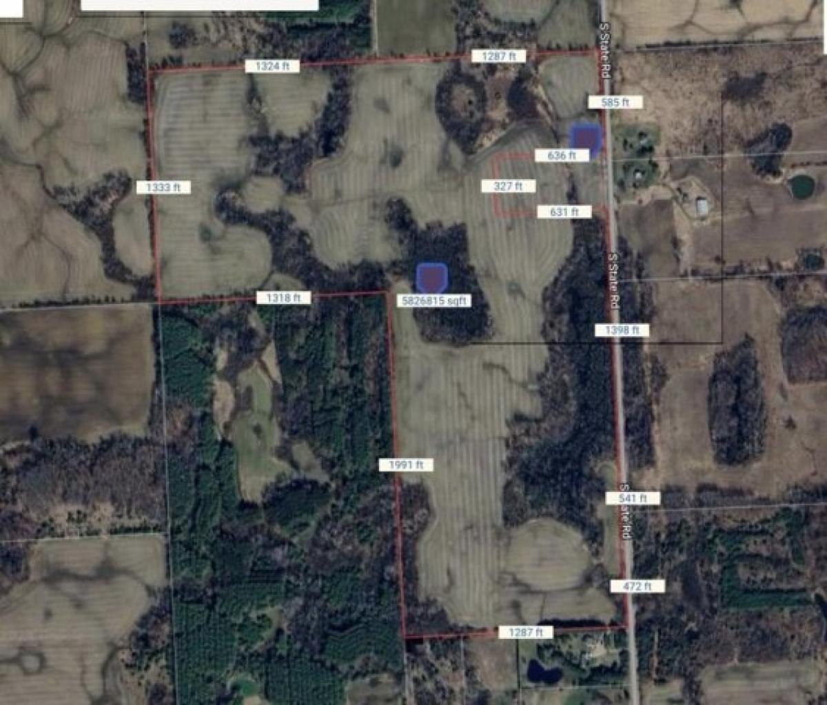 Picture of Residential Land For Sale in Applegate, Michigan, United States