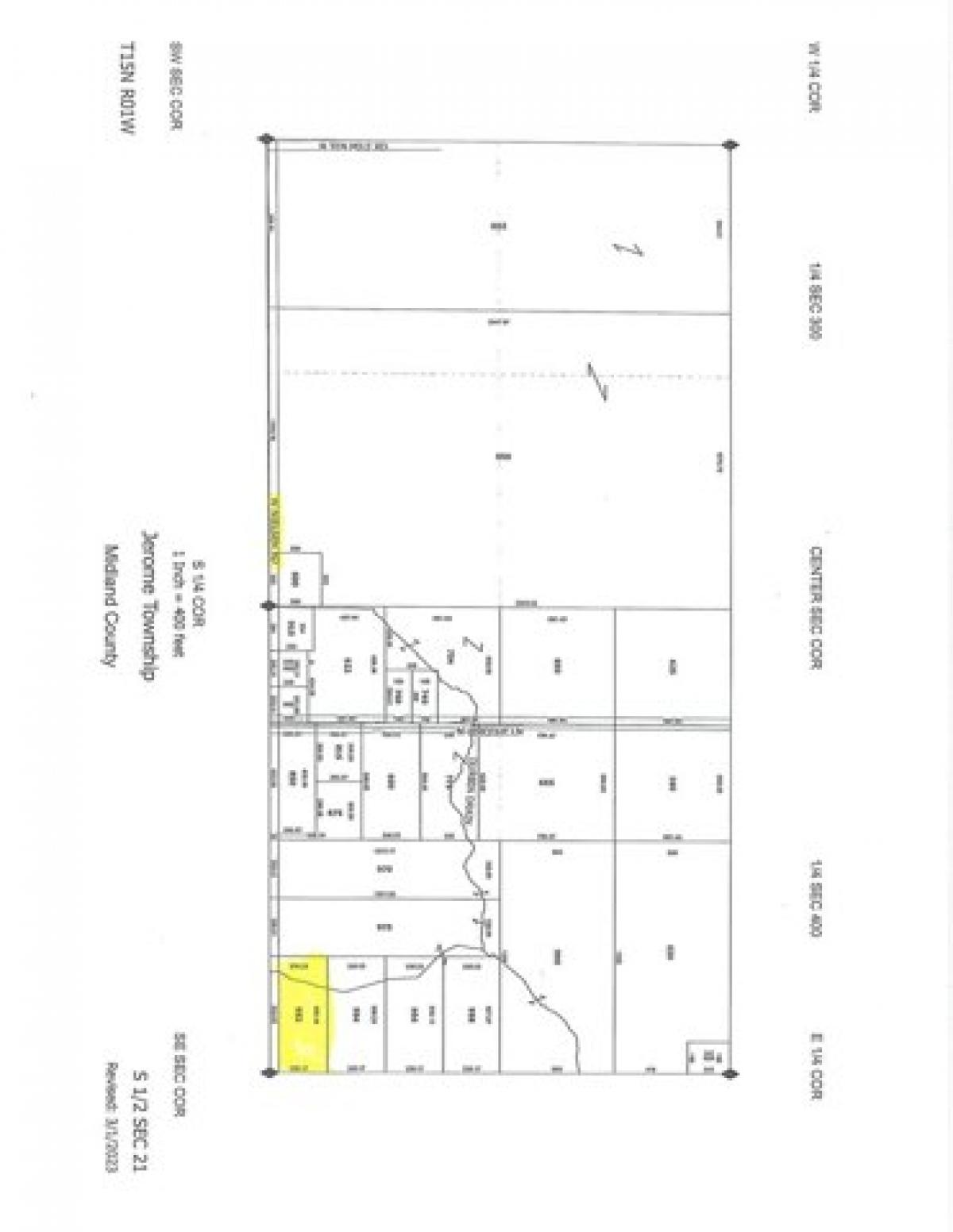 Picture of Residential Land For Sale in Sanford, Michigan, United States