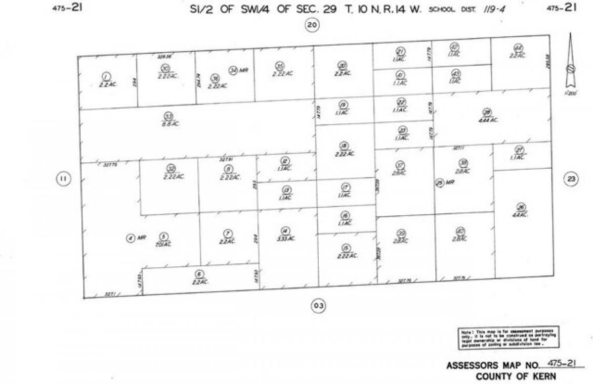 Picture of Residential Land For Sale in Rosamond, California, United States