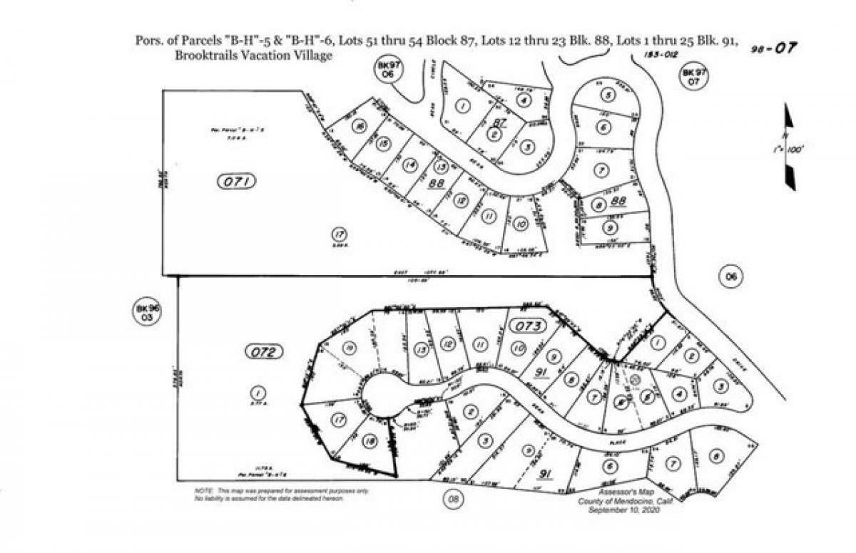 Picture of Residential Land For Sale in Willits, California, United States