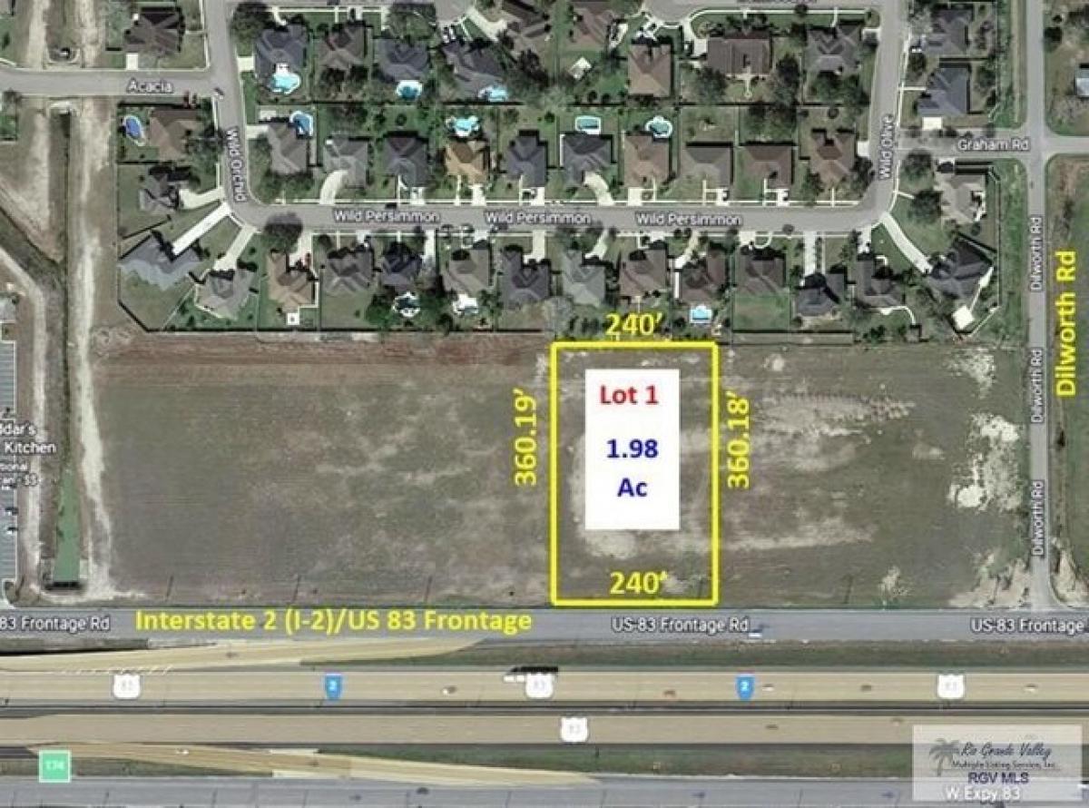 Picture of Residential Land For Sale in Harlingen, Texas, United States