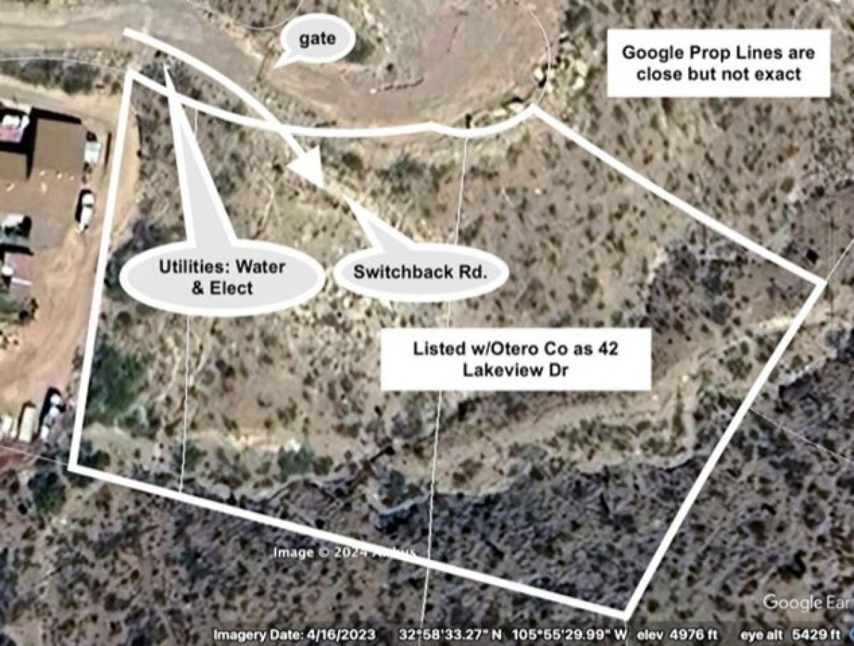 Picture of Residential Land For Sale in La Luz, New Mexico, United States