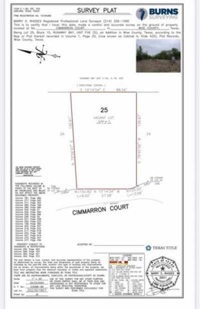 Residential Land For Sale in Runaway Bay, Texas