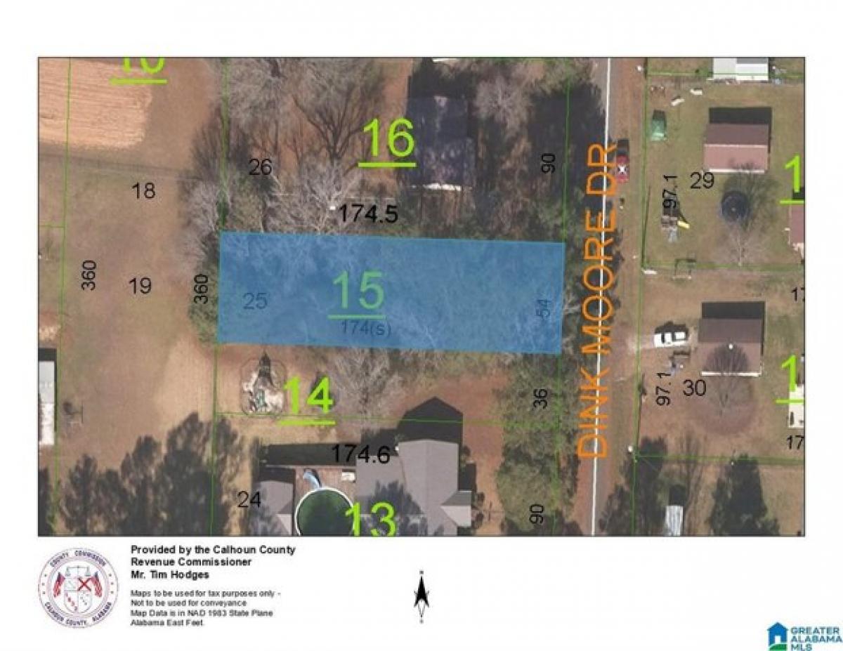 Picture of Residential Land For Rent in Piedmont, Alabama, United States