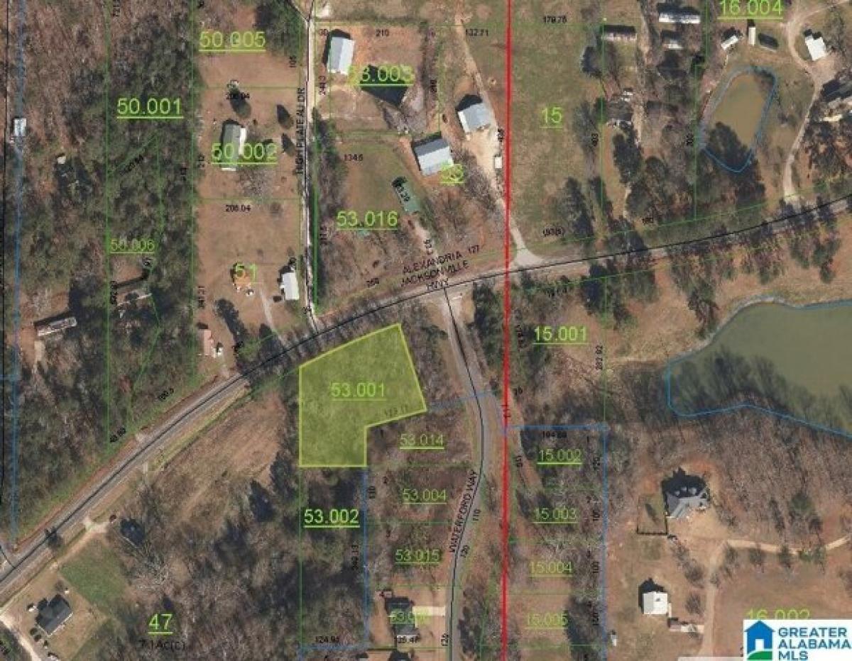 Picture of Residential Land For Sale in Jacksonville, Alabama, United States