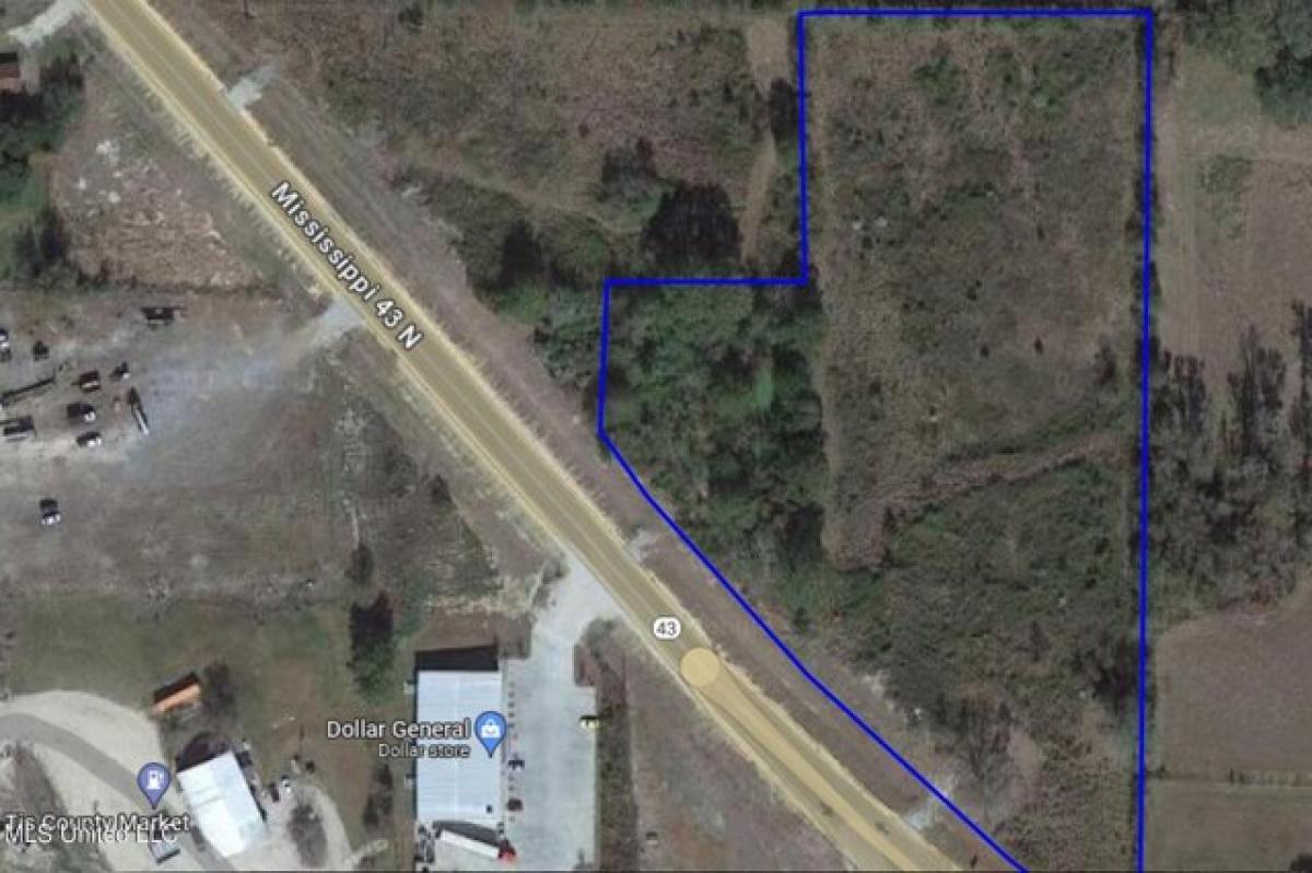 Picture of Residential Land For Sale in Picayune, Mississippi, United States