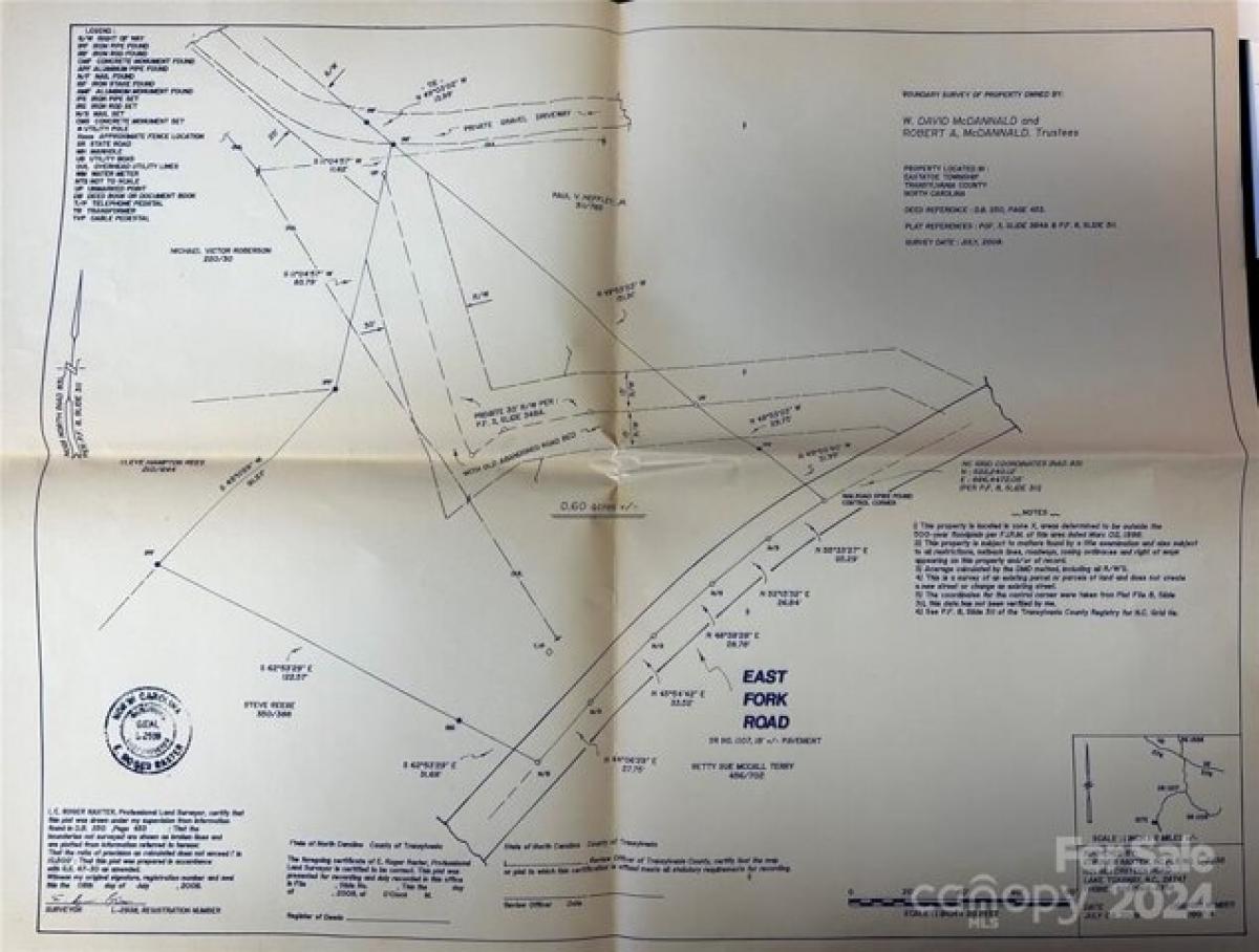 Picture of Residential Land For Sale in Brevard, North Carolina, United States