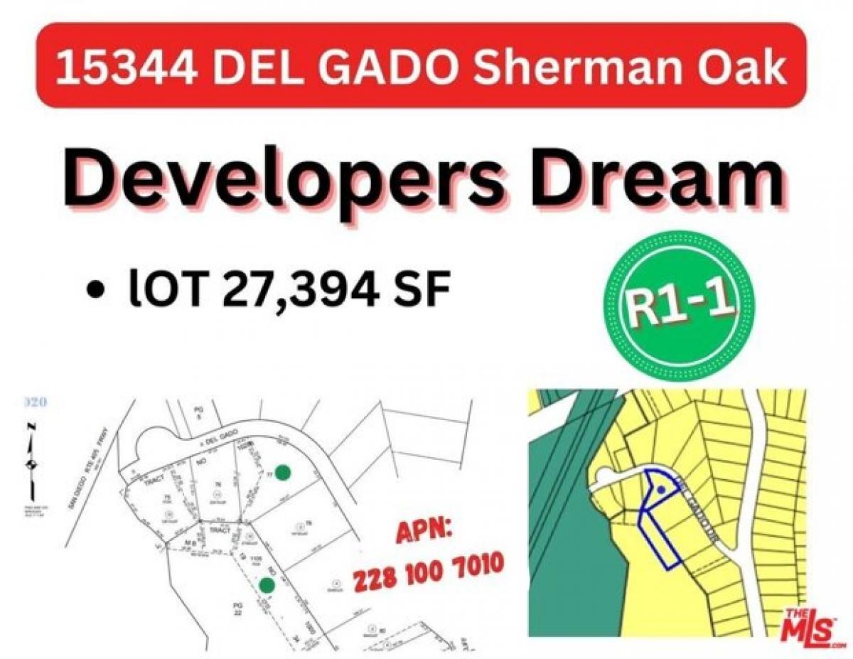 Picture of Residential Land For Sale in Sherman Oaks, California, United States