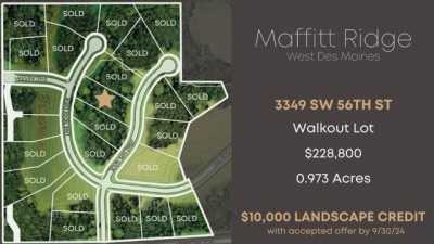 Residential Land For Sale in West Des Moines, Iowa