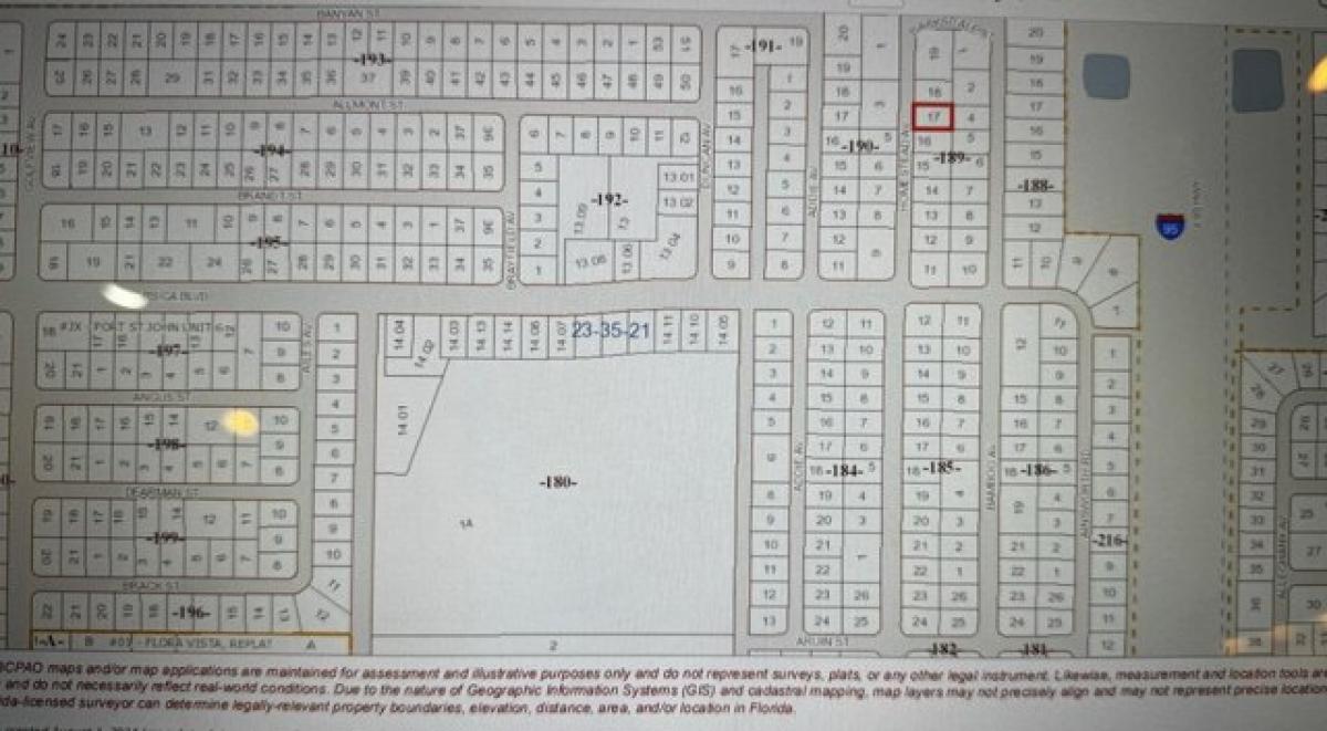 Picture of Residential Land For Sale in Port Saint John, Florida, United States