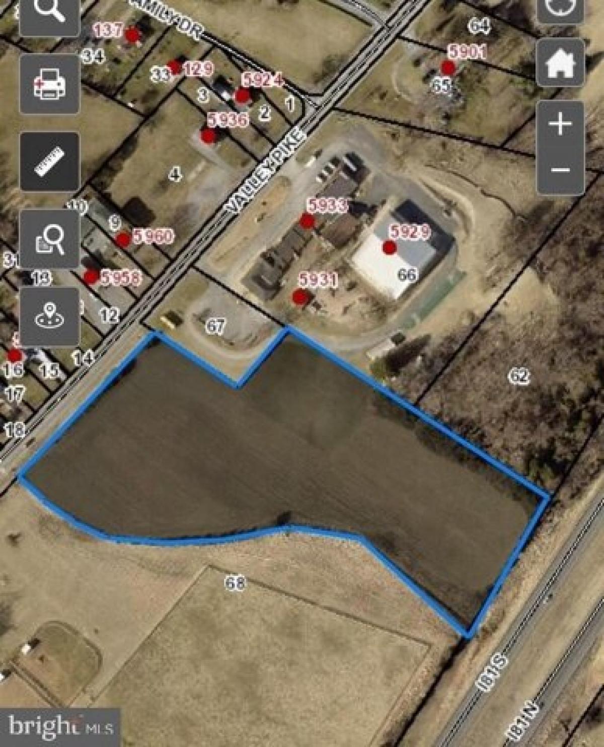 Picture of Residential Land For Sale in Stephens City, Virginia, United States